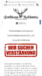 Mobile Screenshot of forsthaus-raschwitz.de